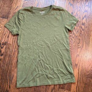 Joe Fresh crew neck corron t-shirt -GREEN